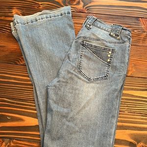 Flare high waisted jeans sz 7/28